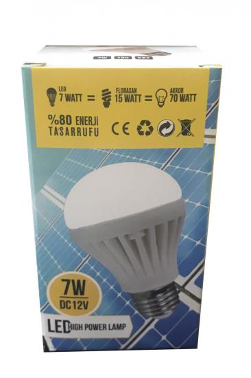 7 WATT 12 VOLT LED AMPUL